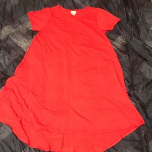 Gorgeous red lularoe dress